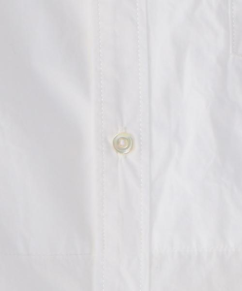 STILL BY HAND（スティルバイハンド）の「＜STILL BY HAND＞ NOCOLLAR SHIRT/シャツ（シャツ/ブラウス・メンズ・ホワイト/グレー/ネイビー・46/48/50）」の17枚目の写真