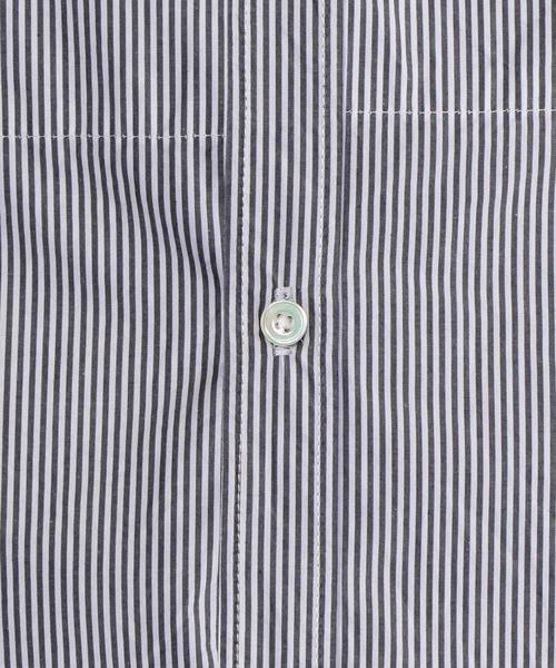 STILL BY HAND（スティルバイハンド）の「＜STILL BY HAND＞ NOCOLLAR SHIRT/シャツ（シャツ/ブラウス・メンズ・ホワイト/グレー/ネイビー・46/48/50）」の9枚目の写真