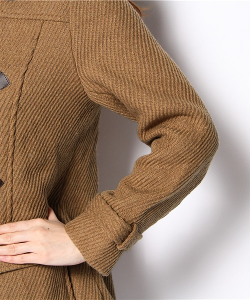 ROSE BUD(ローズバッド)の「S-LC-12202 HOODED DUFFLE COAT(ダッフルコート・レディース・キャメル・ONE SIZE)」の10枚目の写真