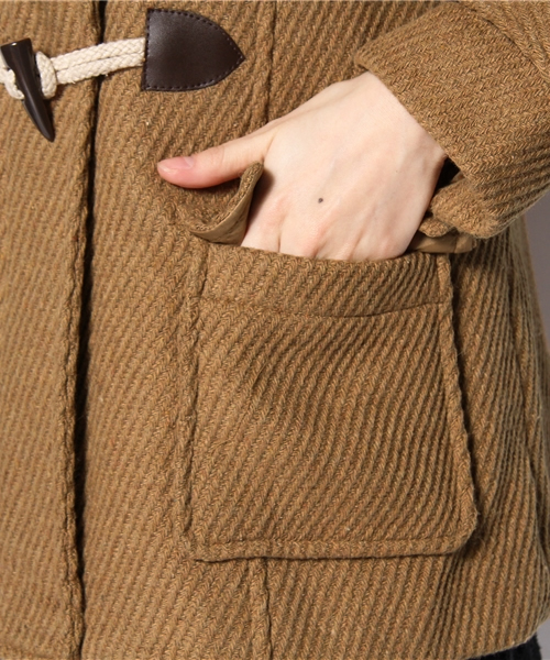 ROSE BUD(ローズバッド)の「S-LC-12202 HOODED DUFFLE COAT(ダッフルコート・レディース・キャメル・ONE SIZE)」の7枚目の写真