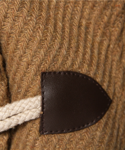 ROSE BUD(ローズバッド)の「S-LC-12202 HOODED DUFFLE COAT(ダッフルコート・レディース・キャメル・ONE SIZE)」の9枚目の写真