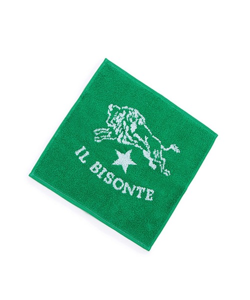 IL BISONTE（イルビゾンテ）の「IL BISONTE / MINI TOWEL（ハンカチ/ハンドタオル・レディース・グリーン/ネイビー/レッド・FREE）」の2枚目の写真
