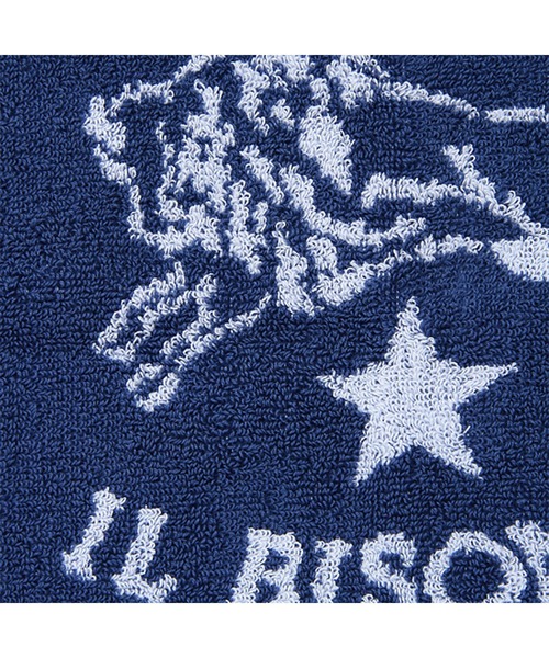 IL BISONTE（イルビゾンテ）の「IL BISONTE / MINI TOWEL（ハンカチ/ハンドタオル・レディース・グリーン/ネイビー/レッド・FREE）」の4枚目の写真