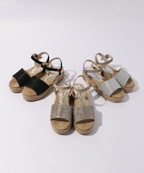 ODETTE E ODILE（オデットエオディール）の「OFC チェーンジュート サンダル30（サンダル・レディース・ゴールド/シルバー/ブラック・35/37/36）」の10枚目の写真