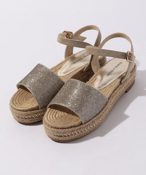 ODETTE E ODILE（オデットエオディール）の「OFC チェーンジュート サンダル30（サンダル・レディース・ゴールド/シルバー/ブラック・35/37/36）」の16枚目の写真