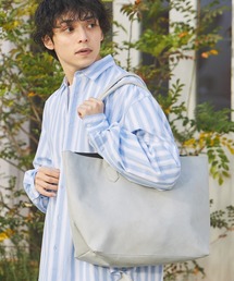 MONO-MART（モノマート）の「Basic Neoleather Big ToteBag（トートバッグ・メンズ）」