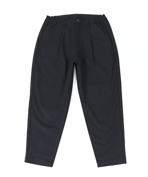 ANGENEHM（アンゲネーム）の「mp6332-TR Tuck Wide Tapered Pants パンツ(MADE IN JAPAN)（その他パンツ・メンズ・キャメル/チャコール/ブラック・S/M/L）」の8枚目の写真