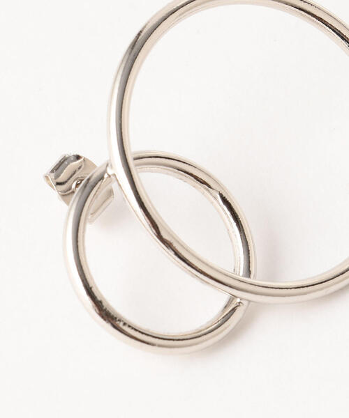 【Justine Clenquet】大人気★Lea レアピアス シルバー JUSTINE CLENQUET（ジュスティーヌクランケ）の「＜JUSTINE