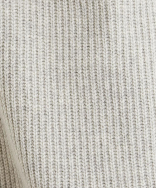 green label relaxing（グリーンレーベルリラクシング）の「SC ハミルトン アゼ ボトルネック ニットワンピース ◆（ワンピース・レディース・ライトグレー/ネイビー/レッド・FREE）」の7枚目の写真