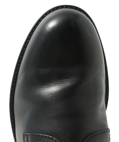 PADRONE（パドローネ）の「■別注■PADRONE×MIDWEST ベビーカーフローカットシューズ（ドレスシューズ・メンズ・ブラック/ダークブラウン・40/41/42）」の5枚目の写真