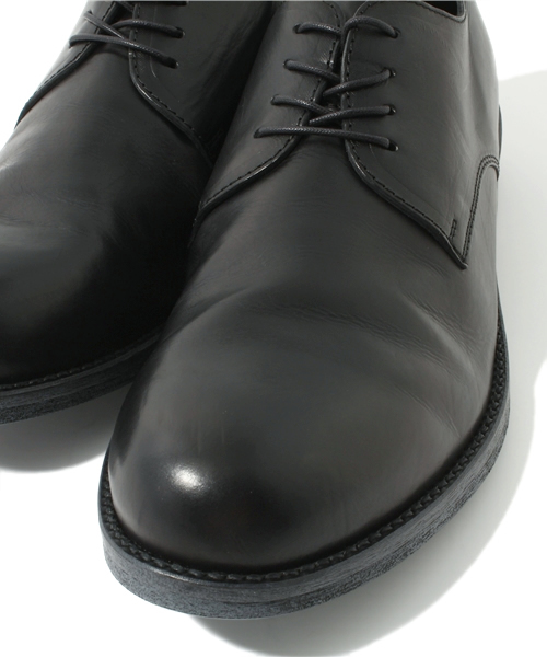 PADRONE（パドローネ）の「■別注■PADRONE×MIDWEST ベビーカーフローカットシューズ（ドレスシューズ・メンズ・ブラック/ダークブラウン・40/41/42）」の10枚目の写真