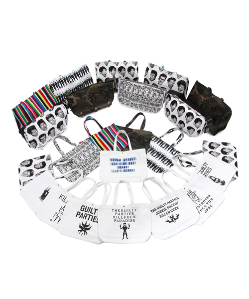 WACKO MARIA（ワコマリア）の「WACKO MARIA×PORTER 13AW PRINT TOTE BAG BASIC（ROCKET DEVIL MISSILE）（トートバッグ・メンズ・ホワイト/ブラック・ONE SIZE）」の13枚目の写真