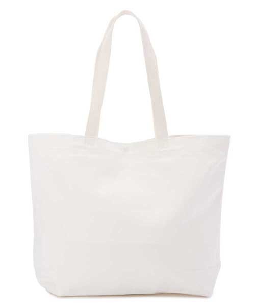 WACKO MARIA（ワコマリア）の「WACKO MARIA×PORTER 13AW PRINT TOTE BAG BASIC（ROCKET DEVIL MISSILE）（トートバッグ・メンズ・ホワイト/ブラック・ONE SIZE）」の3枚目の写真