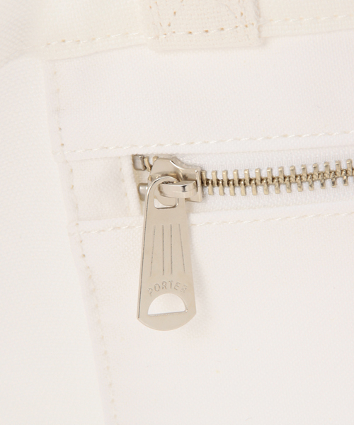 WACKO MARIA（ワコマリア）の「WACKO MARIA×PORTER 13AW PRINT TOTE BAG BASIC（ROCKET DEVIL MISSILE）（トートバッグ・メンズ・ホワイト/ブラック・ONE SIZE）」の6枚目の写真