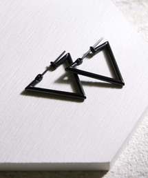 【YArKA/ヤーカ】stainless series triangle pierce/ステンレス トライアングルピアス