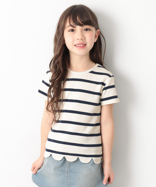 devirock(デビロック)の「ガールズデザインTシャツ(Tシャツ/カットソー・キッズ・レッド/ピンク系その他/ブラック/杢グレー/ホワイト系その他2/ブルー系その他4/グリーン系その他/パープル系その他/ブルー系その他5/ホワイト系その他3/イエロー系その他/ブルー系その他3/ホワイト系その他/ピンク系その他2/パープル系その他2/ブルー系その他2/パープル系その他3/ブルー系その他・130cm/120cm/140cm/110cm/80cm/150cm/90cm/100cm/160cm)」の2枚目の写真