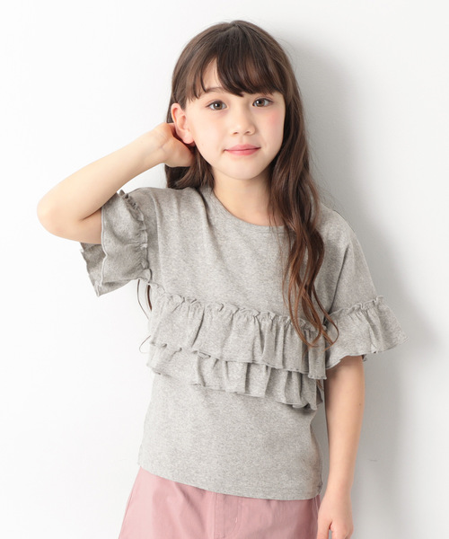 devirock(デビロック)の「ガールズデザインTシャツ(Tシャツ/カットソー・キッズ・レッド/ピンク系その他/ブラック/杢グレー/ホワイト系その他2/ブルー系その他4/グリーン系その他/パープル系その他/ブルー系その他5/ホワイト系その他3/イエロー系その他/ブルー系その他3/ホワイト系その他/ピンク系その他2/パープル系その他2/ブルー系その他2/パープル系その他3/ブルー系その他・130cm/120cm/140cm/110cm/80cm/150cm/90cm/100cm/160cm)」の6枚目の写真