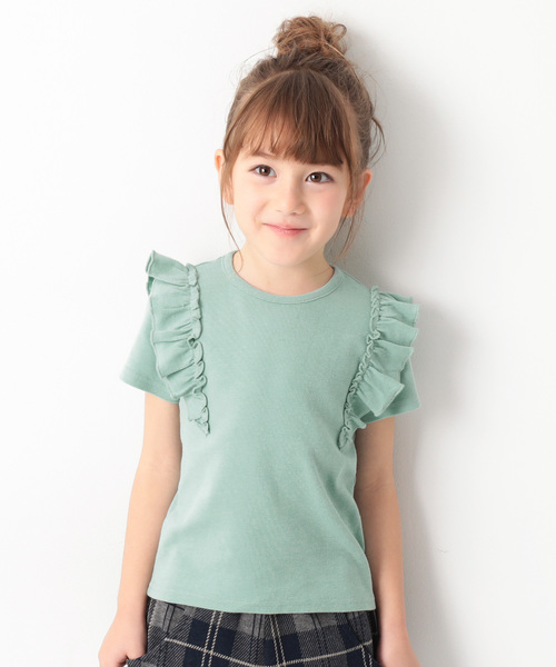 devirock(デビロック)の「ガールズデザインTシャツ(Tシャツ/カットソー・キッズ・レッド/ピンク系その他/ブラック/杢グレー/ホワイト系その他2/ブルー系その他4/グリーン系その他/パープル系その他/ブルー系その他5/ホワイト系その他3/イエロー系その他/ブルー系その他3/ホワイト系その他/ピンク系その他2/パープル系その他2/ブルー系その他2/パープル系その他3/ブルー系その他・130cm/120cm/140cm/110cm/80cm/150cm/90cm/100cm/160cm)」の1枚目の写真