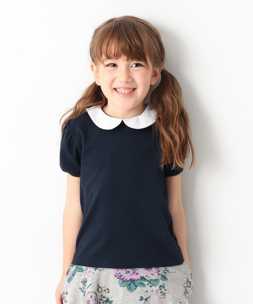 devirock(デビロック)の「ガールズデザインTシャツ(Tシャツ/カットソー・キッズ・レッド/ピンク系その他/ブラック/杢グレー/ホワイト系その他2/ブルー系その他4/グリーン系その他/パープル系その他/ブルー系その他5/ホワイト系その他3/イエロー系その他/ブルー系その他3/ホワイト系その他/ピンク系その他2/パープル系その他2/ブルー系その他2/パープル系その他3/ブルー系その他・130cm/120cm/140cm/110cm/80cm/150cm/90cm/100cm/160cm)」の11枚目の写真