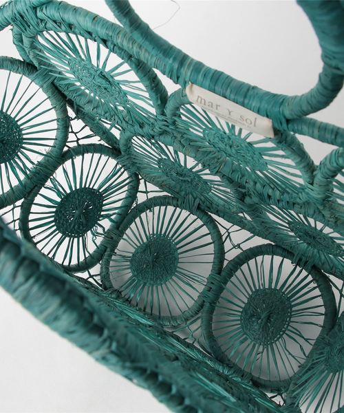 Banner Barrett（バナーバレット）の「かごバッグ（かごバッグ・レディース・ベージュ/ピンク/ブルー・FREE）」の4枚目の写真