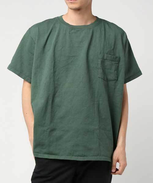 Goodwear(Since1983)(グッドウェア)の「【MADE IN USA】S/S POCKET TEE BIG / ショートスリーブ ポケット ティー ビッグ(Tシャツ/カットソー・メンズ・マスタード/ブルーグラス/ブラック系その他/杢グレー/ホワイト/ピンク系その他/ナチュラル/グリーン系その他/パープル系その他/イエロー系その他/チャコールグレー/ダークオリーブ/ネイビー/ブラック/ブラウン/ブルー系その他/グリーン系その他2/グレー系その他/レモンイエロー/オリーブ/レッド/グレイッシュベージュ/ライトイエロー/ブラウン系その他/グリーン/ライトグリーン/コバルトブルー/スモークピンク/カーキ系2/オレンジ系2/グリーン系その他3/ブルー系その他2/パープル系その他2/グレー系その他2/ベージュ系その他2/モカ/ブルー系その他3/オレンジ系その他2/モスグリーン/ターコイズブルー/ピンク系その他2/ベージュ系その他/グリーン系その他4/ライトブルー/オレンジ系その他/パープル系その他3・XX-LARGE)」の20枚目の写真