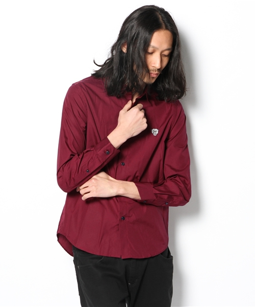 And A（アンドエー）の「BROADCLOTHポイントSHIRTS（シャツ/ブラウス・メンズ・ホワイト/ブルー/ワインレッド・42/40/44）」の3枚目の写真