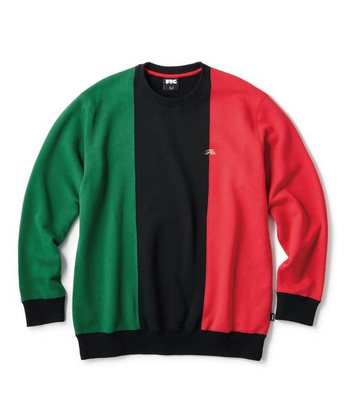 FTC（エフティーシー）の「COLOR BLOCKED CREW NECK（スウェット・メンズ・ホワイト/ブラック・SMALL/MEDIUM/LARGE/X-LARGE）」の2枚目の写真