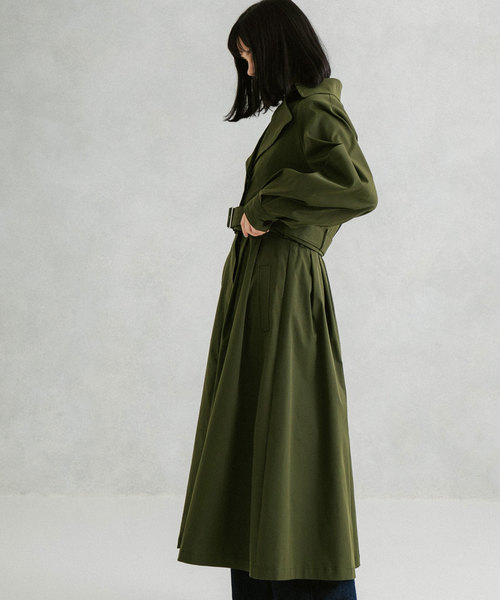 UNITED TOKYO(ユナイテッドトウキョウ)の「マルチウウェイトレンチコート(トレンチコート・レディース・ネイビー/ベージュ/カーキ・1)」の6枚目の写真