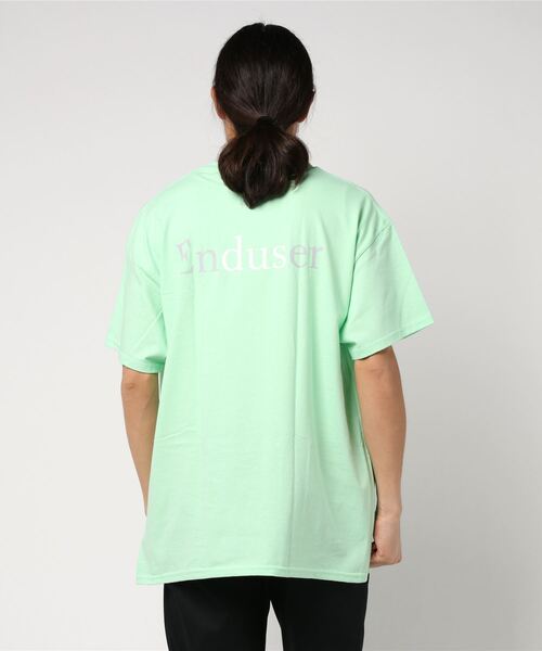 ENER(イーエヌイーアール)の「S/S Tシャツ ”Enduser”(Tシャツ/カットソー・メンズ・ホワイト/ブラック/グリーン/パープル・LARGE/X-LARGE)」の9枚目の写真