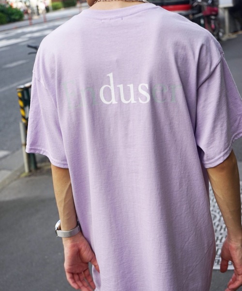 ENER(イーエヌイーアール)の「S/S Tシャツ ”Enduser”(Tシャツ/カットソー・メンズ・ホワイト/ブラック/グリーン/パープル・LARGE/X-LARGE)」の4枚目の写真