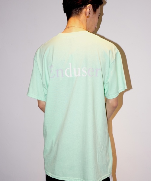 ENER(イーエヌイーアール)の「S/S Tシャツ ”Enduser”(Tシャツ/カットソー・メンズ・ホワイト/ブラック/グリーン/パープル・LARGE/X-LARGE)」の3枚目の写真