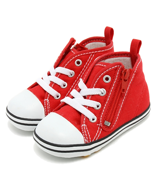 CONVERSE（コンバース）の「ベビー キッズ コンバース オールスター CONVERSE AS RZ（スニーカー・キッズ・ホワイト/ブラック/レッド・14cm/12cm/13cm/15cm）」の3枚目の写真