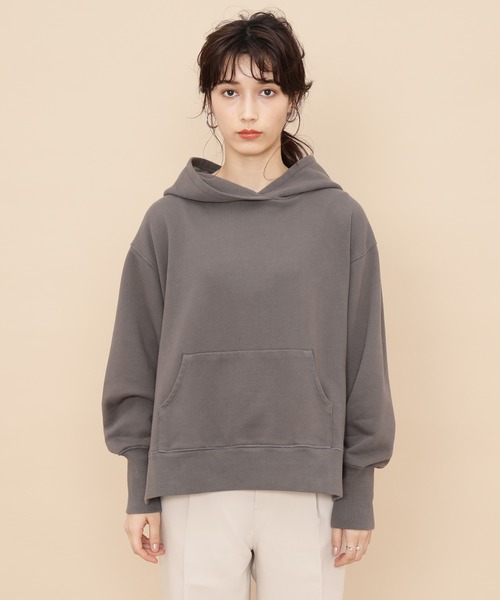 ADAM ET ROPE'（アダムエロペ）の「裏毛スリットパーカー（パーカー