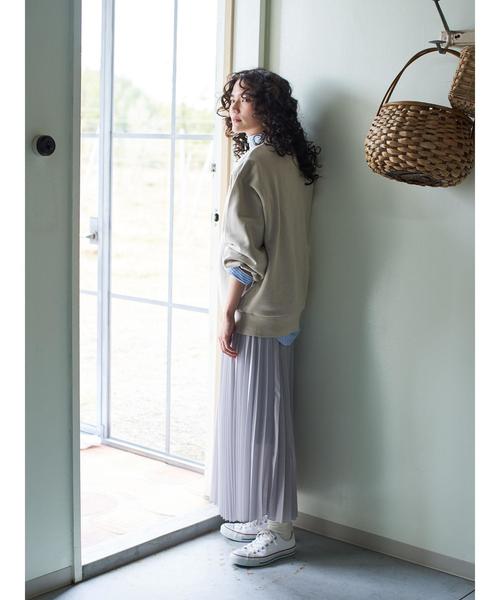 AMERICAN HOLIC(アメリカンホリック)の「フレアプリーツスカート(スカート・レディース・ライトグレー/ネイビー/その他/マルチ/ラベンダー/チェック/ブラック系その他5・MEDIUM/LARGE)」の18枚目の写真