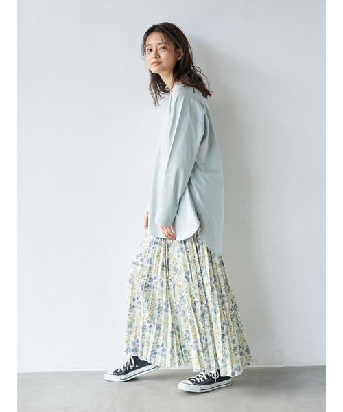 AMERICAN HOLIC(アメリカンホリック)の「フレアプリーツスカート(スカート・レディース・ライトグレー/ネイビー/その他/マルチ/ラベンダー/チェック/ブラック系その他5・MEDIUM/LARGE)」の20枚目の写真