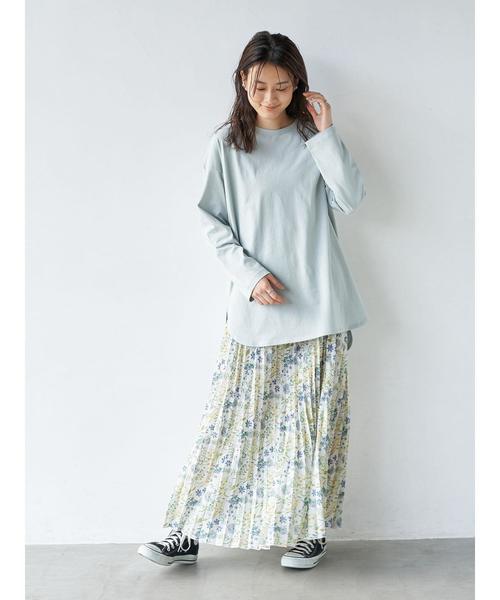 AMERICAN HOLIC(アメリカンホリック)の「フレアプリーツスカート(スカート・レディース・ライトグレー/ネイビー/その他/マルチ/ラベンダー/チェック/ブラック系その他5・MEDIUM/LARGE)」の22枚目の写真