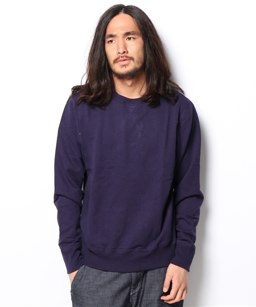BEAMS T（ビームスティー）の「◎ETHOS / URA スウェット 2（スウェット・メンズ・ネイビー・LARGE/X-LARGE/MEDIUM/SMALL）」の5枚目の写真