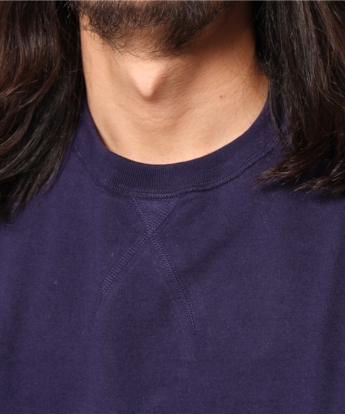 BEAMS T（ビームスティー）の「◎ETHOS / URA スウェット 2（スウェット・メンズ・ネイビー・LARGE/X-LARGE/MEDIUM/SMALL）」の2枚目の写真