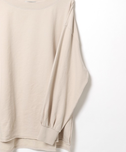 裏起毛カットソー THE SHINZONE シンゾーン クルーネック スウェット COMMON SWEAT 裏