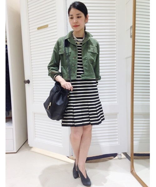 EDIT. FOR LULU(エディットフォールル)の「◆アーミー アイクジャケット(ミリタリージャケット・レディース・カーキ・FREE)」の16枚目の写真