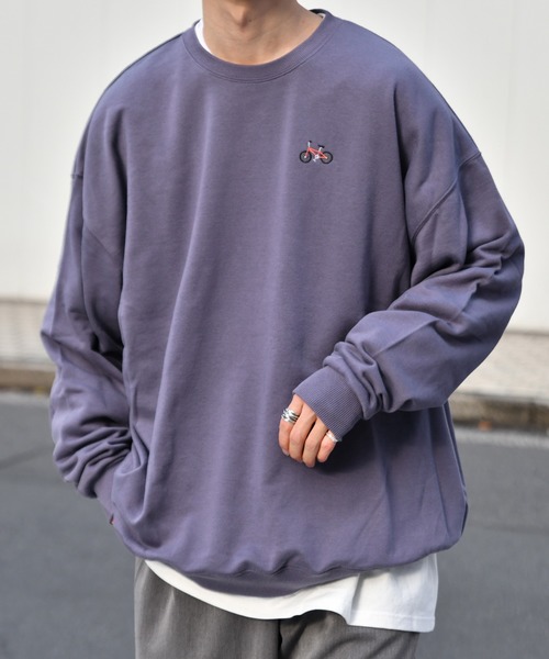 kutir(クティール)の「チャリ裏毛スウェット(スウェット・メンズ・ブラック/ダークグリーン/パープル/オフホワイト・SMALL/MEDIUM/LARGE)」の19枚目の写真