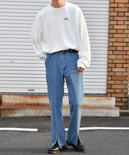 kutir(クティール)の「チャリ裏毛スウェット(スウェット・メンズ・ブラック/ダークグリーン/パープル/オフホワイト・SMALL/MEDIUM/LARGE)」の20枚目の写真