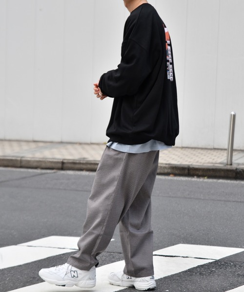 kutir(クティール)の「チャリ裏毛スウェット(スウェット・メンズ・ブラック/ダークグリーン/パープル/オフホワイト・SMALL/MEDIUM/LARGE)」の21枚目の写真