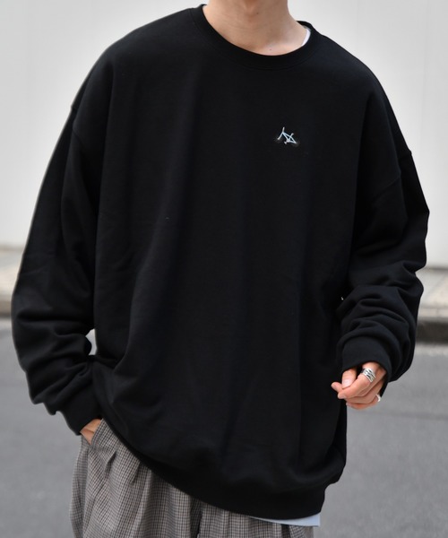 kutir(クティール)の「チャリ裏毛スウェット(スウェット・メンズ・ブラック/ダークグリーン/パープル/オフホワイト・SMALL/MEDIUM/LARGE)」の13枚目の写真