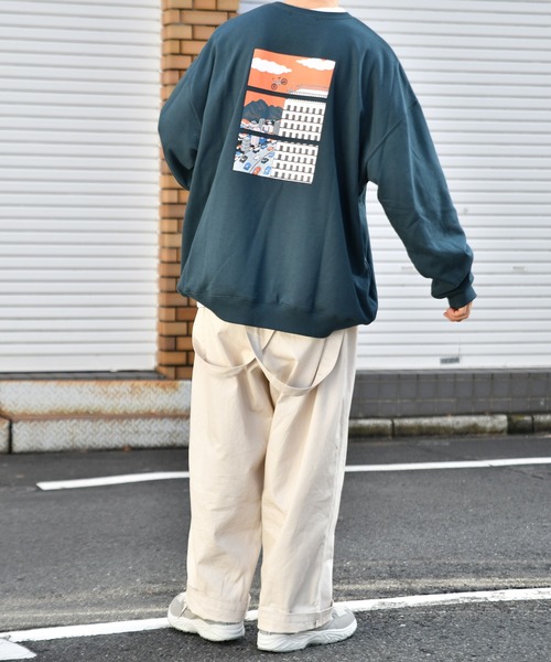 kutir(クティール)の「チャリ裏毛スウェット(スウェット・メンズ・ブラック/ダークグリーン/パープル/オフホワイト・SMALL/MEDIUM/LARGE)」の22枚目の写真