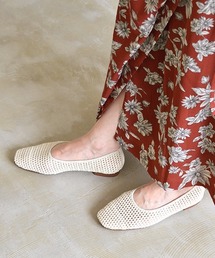 JELLY BEANS | メッシュフラットパンプス【Made in Japn】(103-58811)JELLY BEANS Riche(ジェリービーンズ リッシェ)(パンプス)