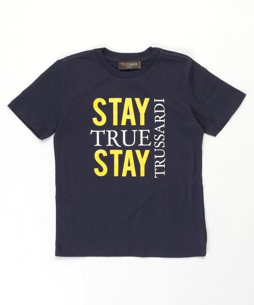 TRUSSARDI（トラサルディ）の「TRUSSARDI(トラサルディ)Kids & Junior ブランドロゴプリントTシャツカットソー（Tシャツ/カットソー・キッズ・ホワイト/ブラック/レッド/イエロー/ブルー/グリーン・6Y/8Y/10Y/12Y/14Y/16Y）」の5枚目の写真