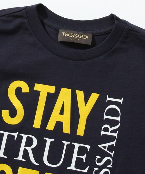 TRUSSARDI（トラサルディ）の「TRUSSARDI(トラサルディ)Kids & Junior ブランドロゴプリントTシャツカットソー（Tシャツ/カットソー・キッズ・ホワイト/ブラック/レッド/イエロー/ブルー/グリーン・6Y/8Y/10Y/12Y/14Y/16Y）」の10枚目の写真