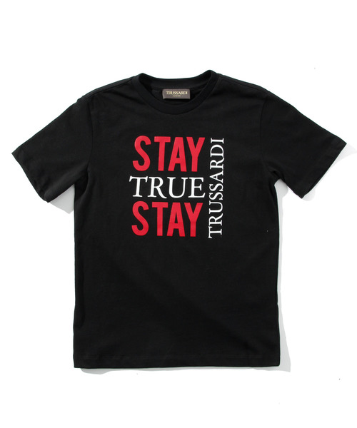 TRUSSARDI（トラサルディ）の「TRUSSARDI(トラサルディ)Kids & Junior ブランドロゴプリントTシャツカットソー（Tシャツ/カットソー・キッズ・ホワイト/ブラック/レッド/イエロー/ブルー/グリーン・6Y/8Y/10Y/12Y/14Y/16Y）」の13枚目の写真