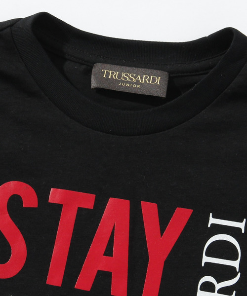 TRUSSARDI（トラサルディ）の「TRUSSARDI(トラサルディ)Kids & Junior ブランドロゴプリントTシャツカットソー（Tシャツ/カットソー・キッズ・ホワイト/ブラック/レッド/イエロー/ブルー/グリーン・6Y/8Y/10Y/12Y/14Y/16Y）」の15枚目の写真